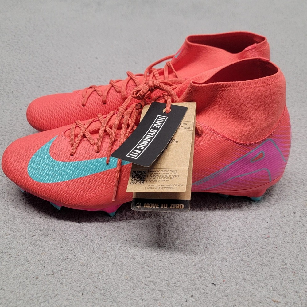 Nike Mercurial Superfly 10 Academy Shoes Mens 13 FG/MG Soccer Cleats FQ1456-800